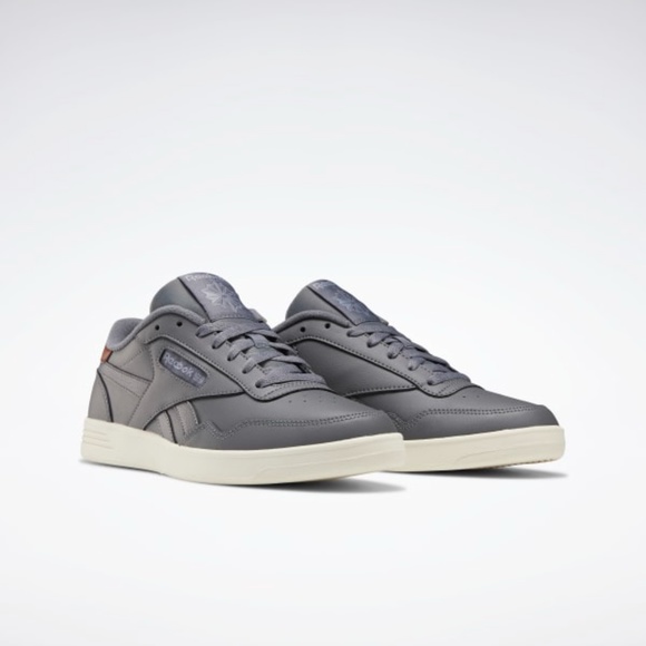 Reebok Club Memt Low Top Mens Leather Lifestyle Sneakers Gray FX9140 NEW Sz 8 - Picture 3 of 4